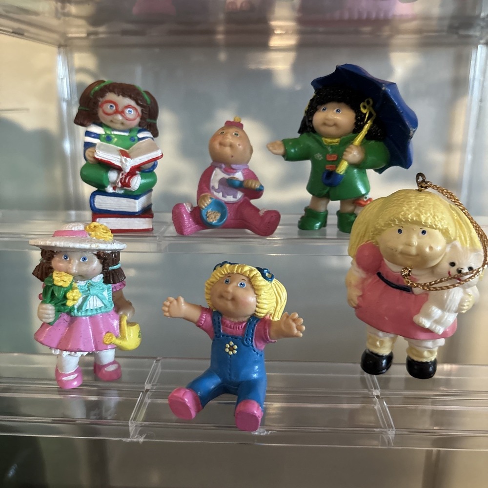 OAA 1984 Vintage Cabbage Patch Mini PVC Figurines | Lot of 6